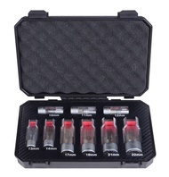 ZEN ลูกบล็อกหัวผ่า ขันที่แคบ ถอดหัวฉีด กระบอกสูบ 9 ตัวชุด10-22mm สินค้าพร้อมส่ง