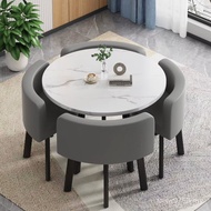 Can Store Negotiate Household Meeting Guest Dining Table Small Apartment Table Chair Reception Dinin