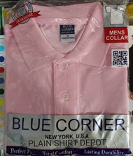 BLUE CORNER POLO SHIRT FOR MENS LT PINK