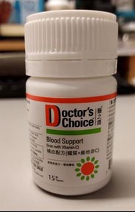 Doctor's Choice Blood Support 補血配方(鐵質+維他命C)