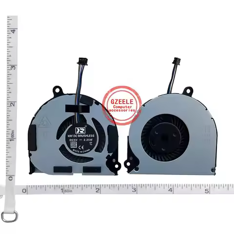 GZEELE New Laptop Cpu Cooling Fan For DELL E7420 E7440 E7450