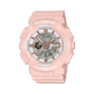 Casio Baby-G Rose Gold Dial And Pink Strap Women Watch BA-110XRG-4ADR
