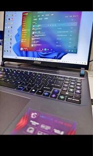 laptop 電競本 微星泰坦HX▸ i9-13980HX 24Cores Up to 5.6Ghz ▸ GeForce RTX4080 Laptop GPU GDDR6 12GB ▸  DDR V 