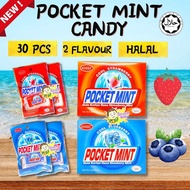 30pcs Jomei Pocket Mint Cool Mint Candy / Paper Mint Candy / Gula Kertas