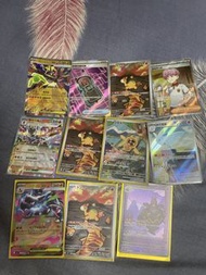 pokemon卡 ex rr ar sr