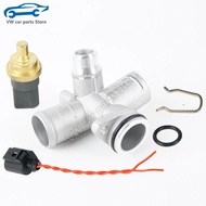 06D121132C Aluminium Engine Water Pipe Coolant Flange For Audi A4 B6 B7 2.0 A6 C6 2.0T 06D 121 133 A