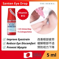 [Japan] Santen Eye Drop 5ml Santen Eye Drop 5ml Japanese Ginseng Daily Adjustment Function Restore V