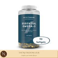 MYVITAMINS | Essential Omega-3, 90 softgels | Omega 3 Fish Oil 1000 mg