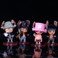 Chopper One Piece Figures 4-Piece COS Set Figurine Model Decoration Birthday Gift For Kids