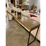 Designer contemporary modern long table