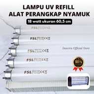 Lampu Perangkap Nyamuk 18/20 watt T8 FSL refill KRISBOW INSECT KILLER
