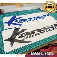 KANSAI SERVICE Car Sticker Decal
