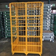 J-H/Manufacturer Supply Logistics Handcart Folding Cargo Trolley Express Logistics Trolley Mobile Me