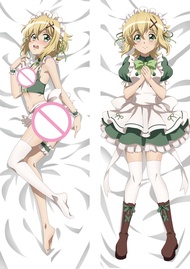 Senki Zessho Symphogear Cute Akatsuki Kirika & Tsukuyomi Shirabe Hugging Body Pillowcase Anime Dakim