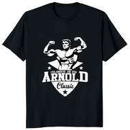Arnold Schwarzenegger Mr Olympia Conquer T-shirt Casual Fashion Breathe Comfort Man T Shirt Loose St