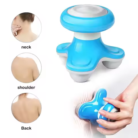 Body Massager Mini Electric Massager 2.5W Electric Handled Vibration Massager Full Body Massager