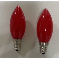LED PILOT BULB RED BULB CANDLE BILB E12/E14