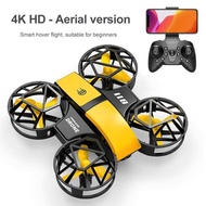 RC Mini Drone 811 4K WiFi FPV HD Aerial Camera with Protective Cover Tumbling LED Lights Quadcopter 