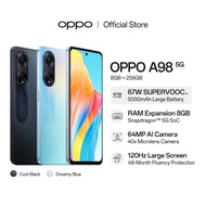 HP OPPO A98 5G 8/256 GB - OPPO A98 5G RAM 8GB + 256GB GARANSI RESMI