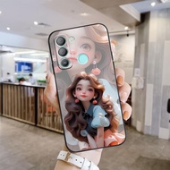 TECNO POP 5 LTE - 100 mẫu Ốp lưng điện thoại TPU viền vuông bảo vệ camera GenZ Shop