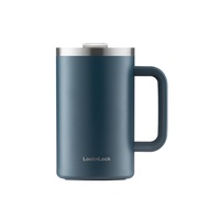 Ly giữ nhiệt LocknLock Flat Table Mug LHC4320 730ml Hàng chính hãng tay cầm tiện lợi - JoyMall