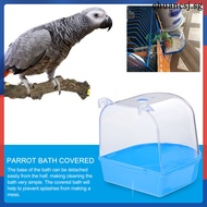 Bird Bath Indoor Pet Canary Parakeet Shower for Parrots Budgie