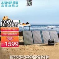 Anker安克太陽能電池板折疊便攜移動100W光伏發電家用露營搭配戶  露天市集  全臺最大的網路購物市集