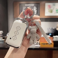 For Wuling ALVEZ CE ALVEZ SE Premium Silver Edge Car Remote Key Cover Case
