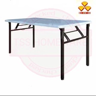 3V MEJA LIPAT PLASTIC BANQUET TABLE WITH TABLE LEG 25MM