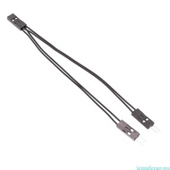 jenniferag.my 2 54mm 2Pin Duponts Splitter Cable 10cm Female to Male for Efficient Module Connectivi