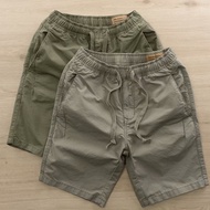 1688 Alibaba Summer Casual Sports Shorts Men Elastic Waist Washed Overalls Shorts Outer Wear Five-po