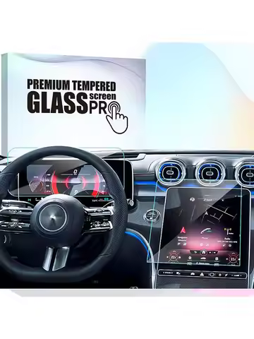 Tempered glass screen protector For Benz C-Class CLE 300 CLE 450 CLE 53 CLE 63 2022-2024 11.9-inch a
