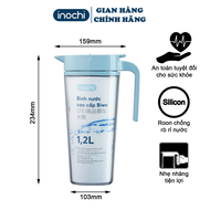 Bình nước Biwa INOCHI tiêu chuẩn NHẬT BẢN chất liệu nhựa AS nguyên sinh an toàn