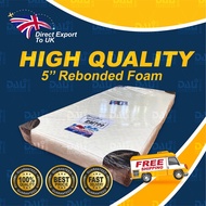 ROSEPILLOW 5'' SINGLE AND SUPER SINGLE REBONDED MATTRESS PROMOTION UP TO 55%