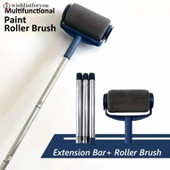 Wishlistforyou Professional Foam Paint Roller Paint Brush Set Extended Tube Interior Household Hardw