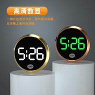 Clock Advanced Decorative Clock Fingerprint Touch Luminous Simple Atmosphere All-Match Sticky Digita
