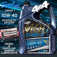 EXN EMPLIOS NANO PLUS SAE 10W40 SYNTHETIC ESTERS 4x4 DIESEL ENGINE OIL 7 LITRES DIESEL ENGINE