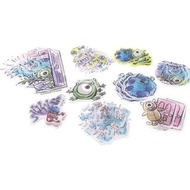 UTB 103正版 Disney Pixar迪士尼怪獸公司貼紙Monsters Masking Seal Flake
