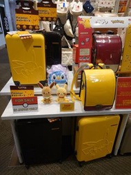 日本寵物小精靈 POKEMON 比卡超 Pikachu 精靈球 行李箱 GIP 留學書包 背囊