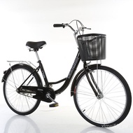22Inch24Inch Male Female Student Commuter Bicycle City Leisure Walking Retro Bicycle Adult Princess
