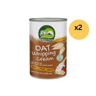 Nature's Charm - 純素燕麥淡忌廉 - 400 毫升 (2罐)Oat Whipping Cream - 400ml (2 cans)［此日期前最佳：2026年06月06日］