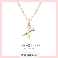 Dusha. Acc _ Wish Blessing Necklace God Of Eros Arrow Clavicle Necklace. 2 Colors-Dusa Jewelry
