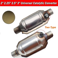 2'' 2.25'' 2.5'' 3" Universal Catalytic Converter 400 Cells High Flow Muffler Catalyst Converter  Eu
