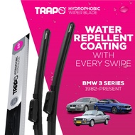 Trapo Hydrophobic Car Wiper Blades BMW 3 Series E30 / E36 / E46 / E90 / E92 / E93 / F30 / GT / G20 (