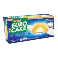 Euro Puff Cake and Hokkaido Milk Cream 17g x 12 pcs.ยูโร่ พัฟเค้กสอดไส้ครีมนมฮอกไกโด 17 กรัม x 12 ชิ้น