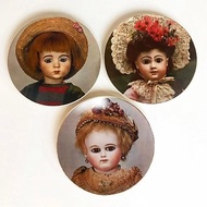 西利娃娃盤|收藏品|西利陶瓷老法國娃娃