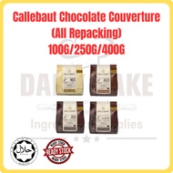 (Repack) Callebaut Dark Chocolate 811 54.5% 100G 250G 400G/Dark Chocolate 70.5%/Milk Chocolate 823 3