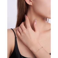 9K Lab Diamond Ring & Earrings Set - Luxury Bubble Design, Durable Classic Jewelry
