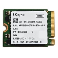SKhynix SSD 512GB BC501 M.2 2230 30mm Gen3 x4 NVMe PCIe 3.0 HFM512GDGTNG-87A0A (FW: 80041C00) Steam 