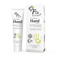 FIXDERMA Anti Ageing Hand Cream for Women & Men | Ceramide Moisturizer | Hyaluronic Acid Cream | Han